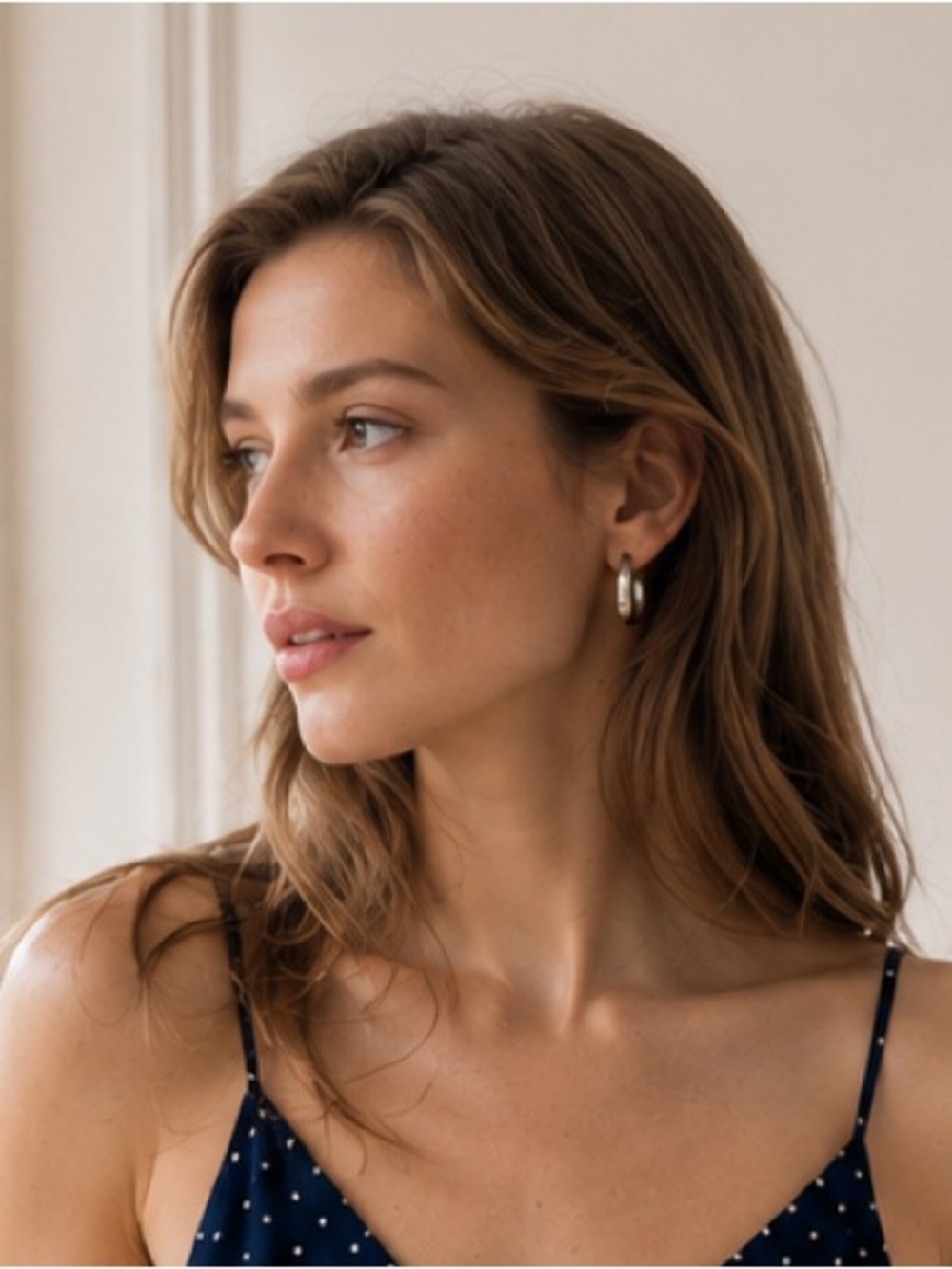 Kendra Scott Sliver Earrings Minimalist Small Huggie Hoops